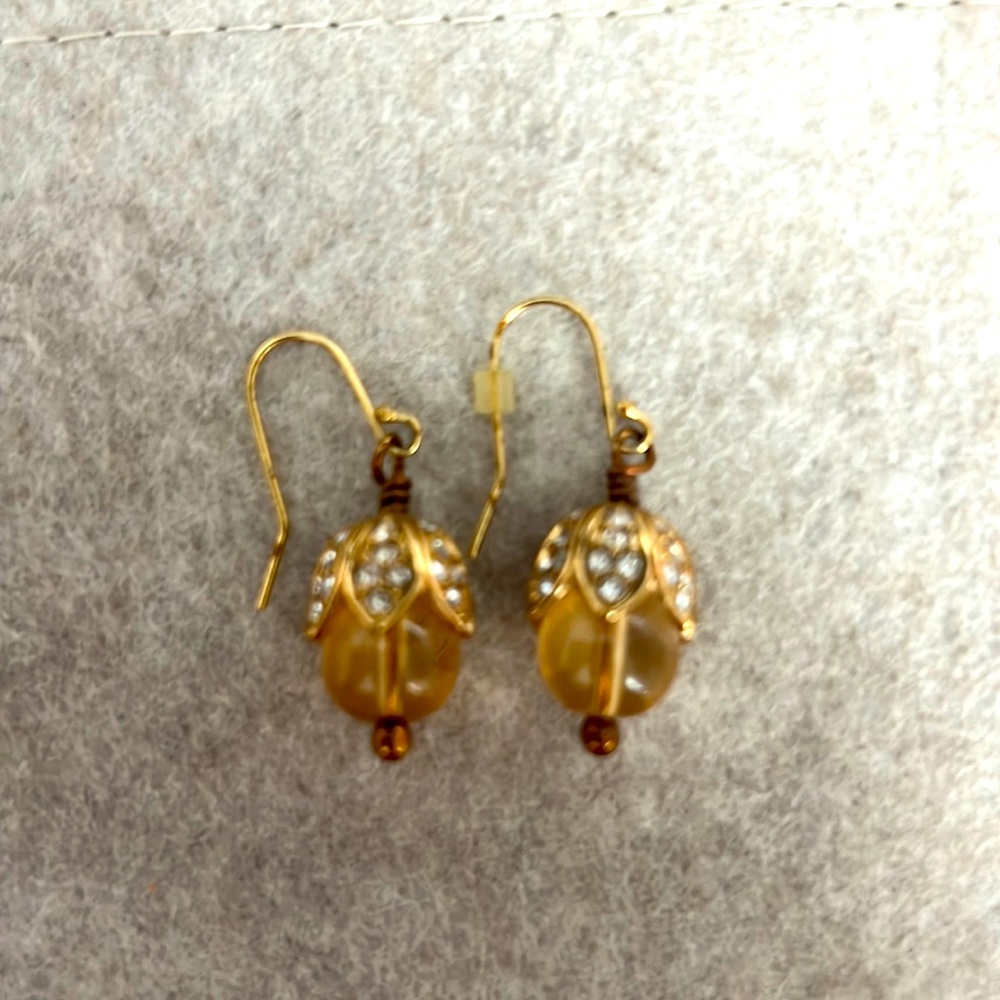 Acorn Dangle Earrings.